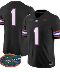 Team Jersey #1 Florida Gators Jersey 2026 Vapor Limited Stitched by My Store NCAA Football Jerseys