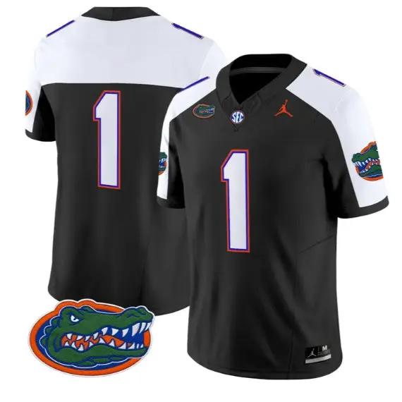 Team Jersey #1 Florida Gators Jersey 2026 Vapor Limited Stitched by My Store NCAA Football Jerseys
