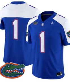 Team Jersey #1 Florida Gators Jersey 2026 Vapor Limited Stitched by My Store NCAA Football Jerseys