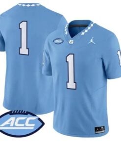 Team Jersey #1 North Carolina Tar Heels 2026 Limited All Stitched by My Store NCAA Football Jerseys