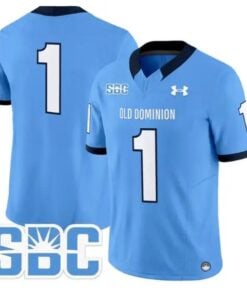 Team Jersey #1 Old Dominion Monarchs 2026 Vapor Limited All Stitched by My Store NCAA Football Jerseys