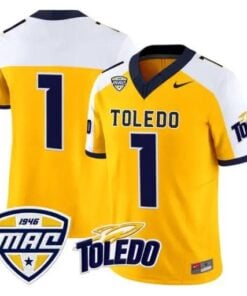 Team Jersey #1 Toledo Rockets 2026 Vapor Limited - All Stitched by My Store NCAA Football Jerseys