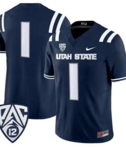 Team Jersey #1 Utah State Aggies 2026 Vapor Limited All Stitched by My Store NCAA Football Jerseys