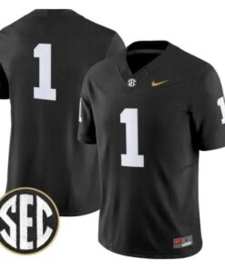 Team Jersey #1 Vanderbilt Commodores 2026 Vapor V2 Limited Stitched by My Store NCAA Football Jerseys