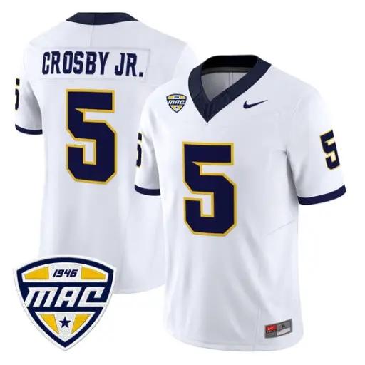 Terrell Crosby Jr. Jersey #5 Toledo Rockets 2026 Vapor Limited Stitched by My Store NCAA Football Jerseys
