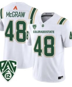 Thurman McGraw Jersey #48 Colorado State Rams 2026 Vapor All Stitched 6 Thurman McGraw Jersey #48 Colorado State Rams 2026 Vapor All Stitched by My Store NCAA Football Jerseys
