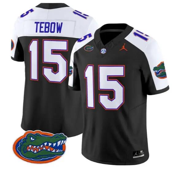 Tim Tebow #15 Florida Gators Jersey 2026 Vapor Limited Stitched by My Store NCAA Football Jerseys