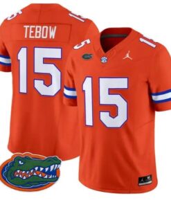 Tim Tebow #15 Florida Gators Jersey 2026 Vapor Limited Stitched by My Store NCAA Football Jerseys