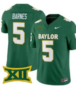 Travion Barnes Jersey #5 Baylor Bears Throwback 2026 Vapor Limited All Stitched by My Store NCAA Football Jerseys