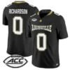 Tre Richardson Jersey #0 Louisville Cardinals 2026 For The Ville Vapor Stitched by My Store NCAA Football Jerseys