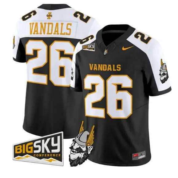 Vandals #26 Idaho Vandals Jersey 2026 Vapor Limited - All Stitched by My Store NCAA Football Jerseys