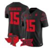 WillHammondJersey_15TexasTechRedRaiders2026VaporLimitedAllStitched - Robert Henrys Will Hammond Jersey #15 Texas Tech Red Raiders 2026 Vapor Limited All Stitched by My Store NCAA Football Jerseys
