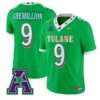 Zeon Chriss-Gremillion #9 Tulane Green Wave Jersey 2026 City Edition Stitched by My Store NCAA Football Jerseys