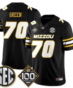 MIZZ 100th Anniversary of Memorial Stadium Vapor Jersey - Stitched by Missouri Tigers