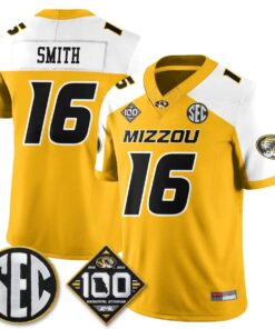 MIZZ 100th Anniversary of Memorial Stadium Vapor Jersey - Stitched by Missouri Tigers