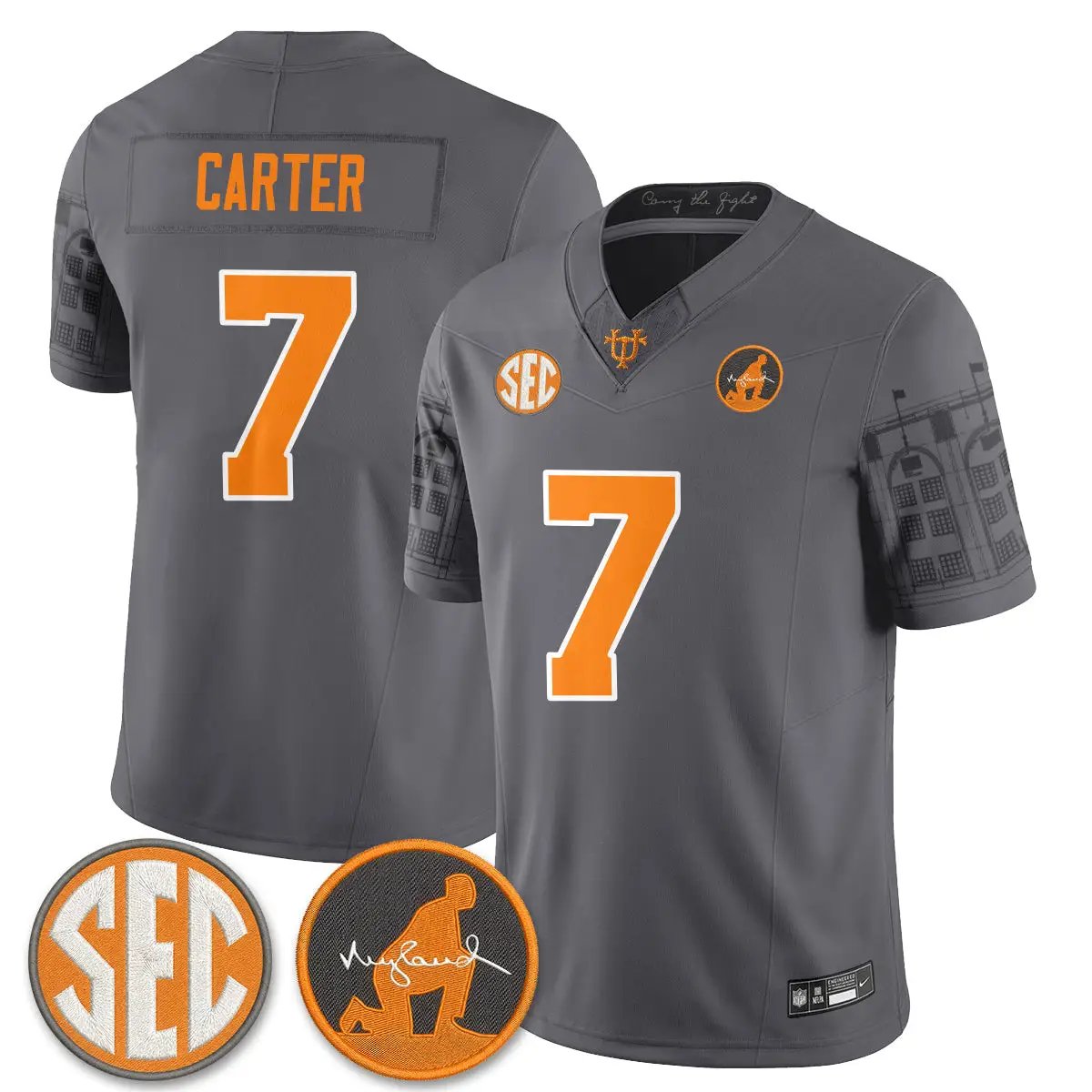 Tennessee Volunteers Built from Legacy Jersey - Stitched 7 TENN Built from Legacy Jersey - Stitched by Tennessee Volunteers