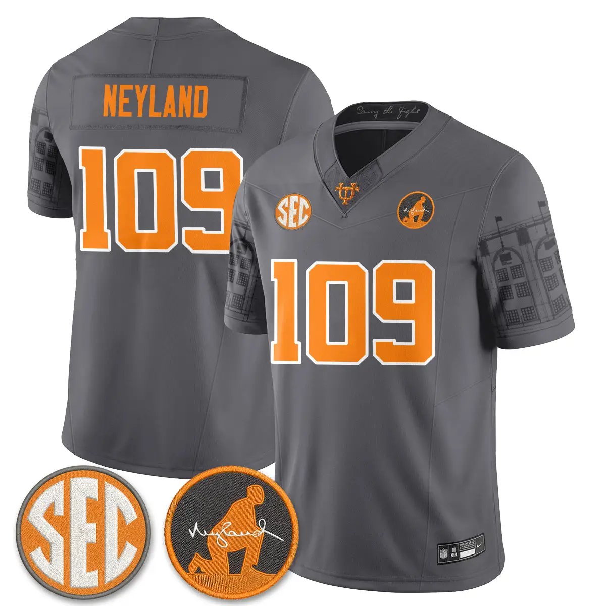 Tennessee Volunteers Built from Legacy Jersey - Stitched 10 TENN Built from Legacy Jersey - Stitched by Tennessee Volunteers
