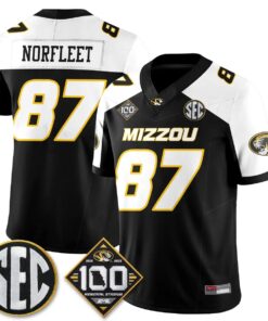 MIZZ 100th Anniversary of Memorial Stadium Vapor Jersey - Stitched by Missouri Tigers