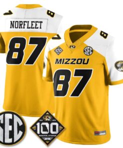 MIZZ 100th Anniversary of Memorial Stadium Vapor Jersey - Stitched by Missouri Tigers