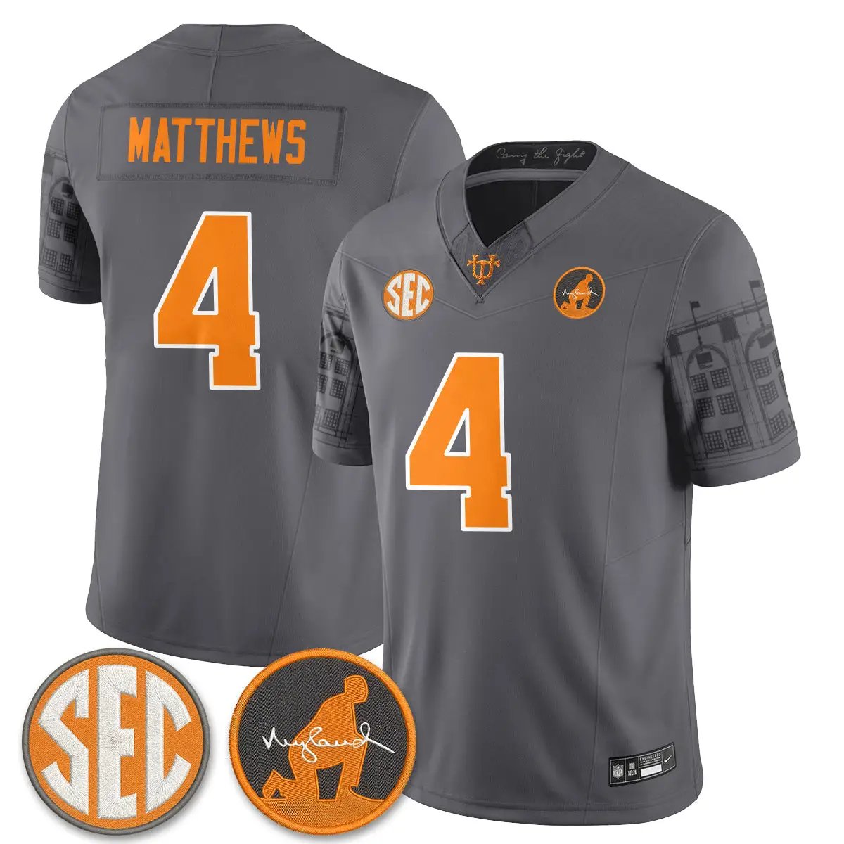 Tennessee Volunteers Built from Legacy Jersey - Stitched 2 TENN Built from Legacy Jersey - Stitched by Tennessee Volunteers