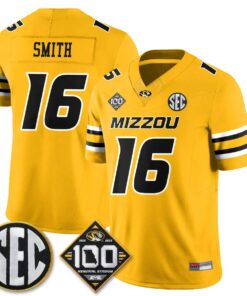 MIZZ 100th Anniversary of Memorial Stadium Vapor Jersey - Stitched by Missouri Tigers