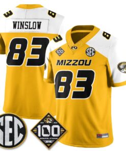 MIZZ 100th Anniversary of Memorial Stadium Vapor Jersey - Stitched by Missouri Tigers