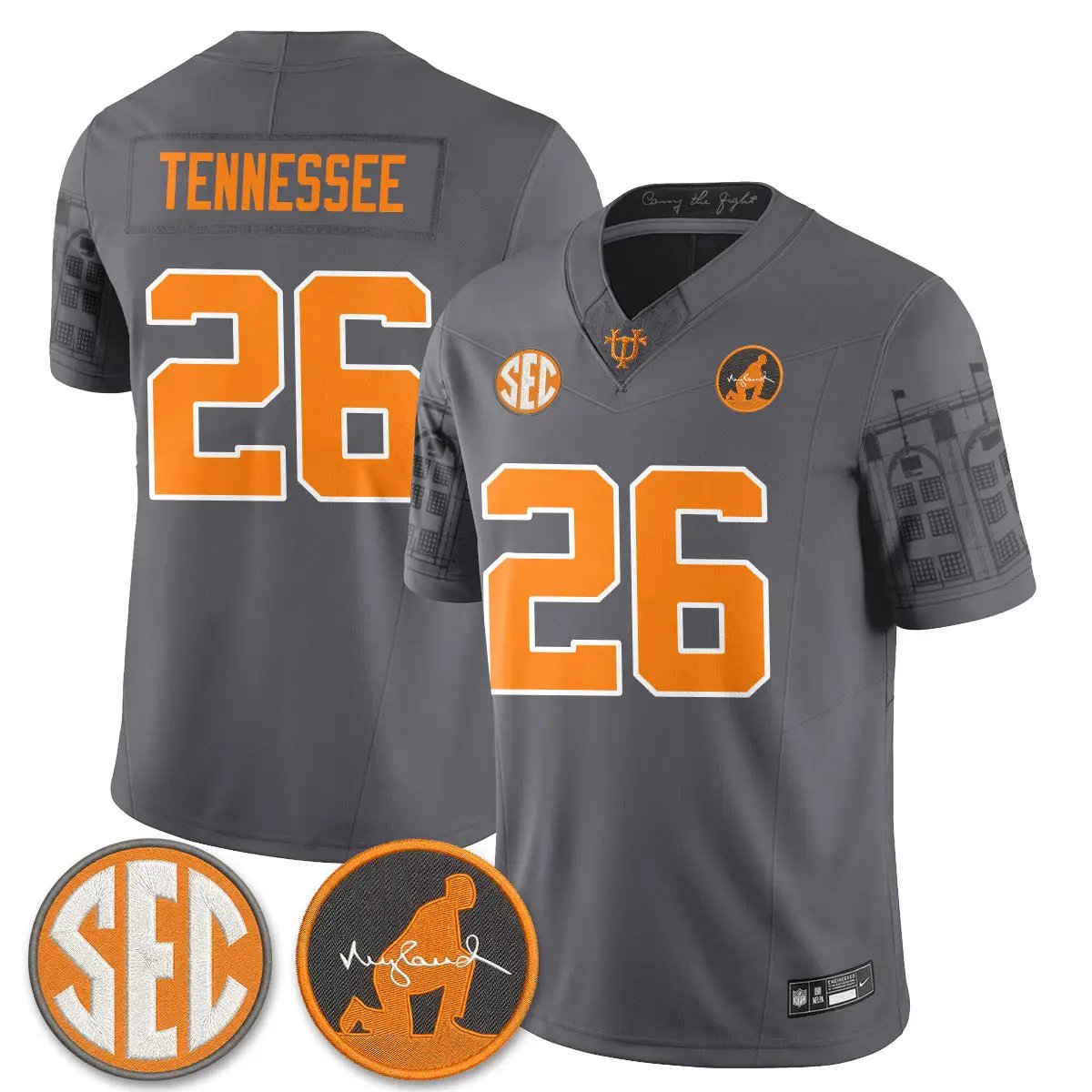 Tennessee Volunteers Built from Legacy Jersey - Stitched 9 TENN Built from Legacy Jersey - Stitched by Tennessee Volunteers