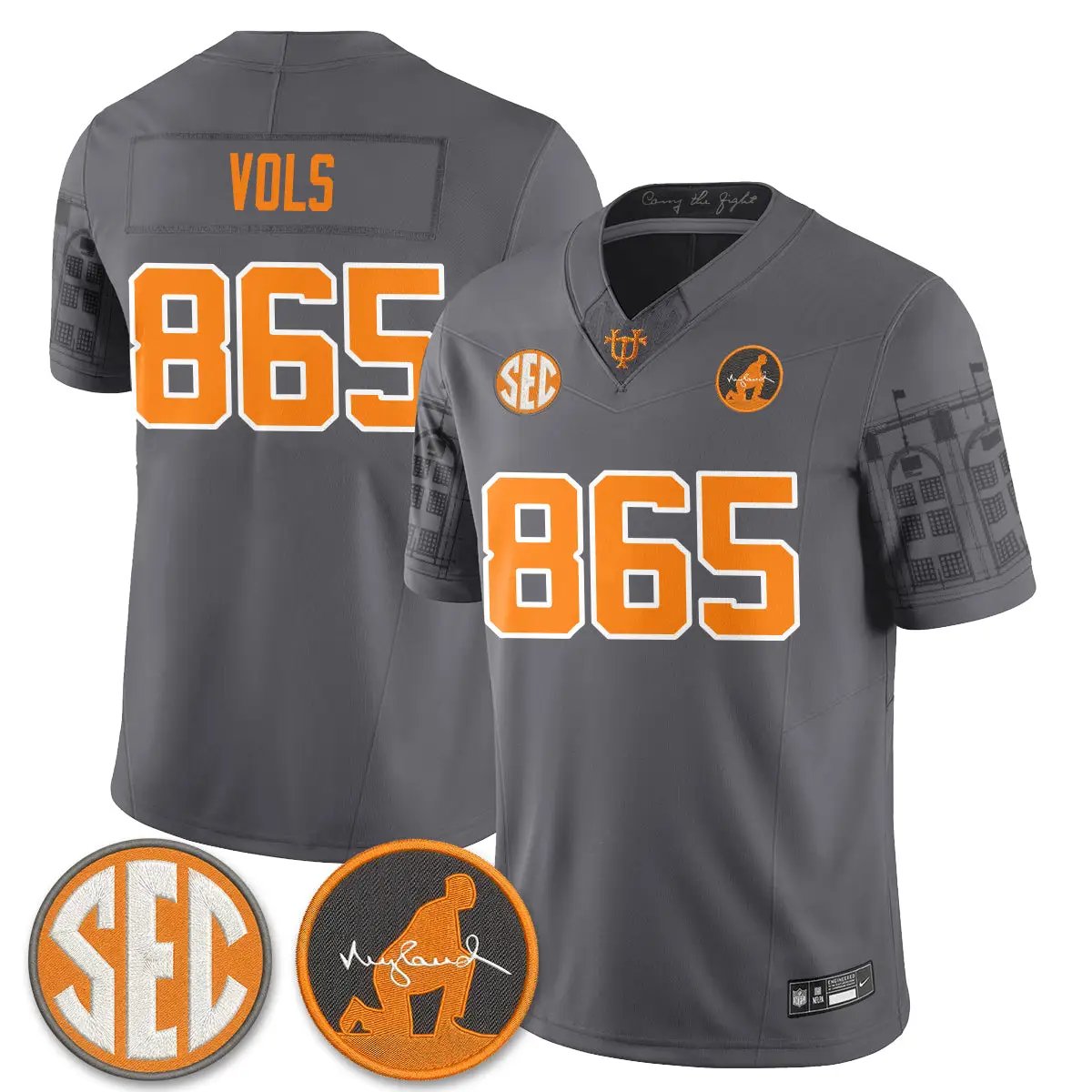 Tennessee Volunteers Built from Legacy Jersey - Stitched 12 TENN Built from Legacy Jersey - Stitched by Tennessee Volunteers