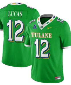 Tulane Green Wave 2026 City Football Vapor Jersey - Stitched by Tulane Green Wave