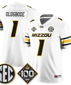 MIZZ 100th Anniversary of Memorial Stadium Vapor Jersey - Stitched by Missouri Tigers