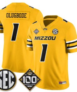MIZZ 100th Anniversary of Memorial Stadium Vapor Jersey - Stitched by Missouri Tigers