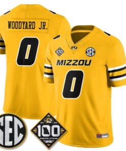 MIZZ 100th Anniversary of Memorial Stadium Vapor Jersey - Stitched by Missouri Tigers