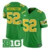 A Mauri Washington Jersey #52 Oregon Ducks Mighty Oregon Stitched Green by My Store NCAA Football Jerseys