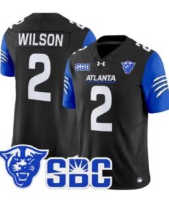 Albert Wilson Jersey #2 Georgia State Panthers 2026 All Stitched by My Store NCAA Football Jerseys