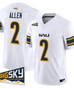 Ammon Allen Jersey #2 Northern Arizona Lumberjacks 2026 Vapor Stitched by My Store NCAA Football Jerseys