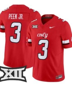 Antwan Peek Jr Jersey #3 Cincinnati Bearcats 2026 Vapor Limited Stitched 5 Antwan Peek Jr Jersey #3 Cincinnati Bearcats 2026 Vapor Limited Stitched by My Store NCAA Football Jerseys