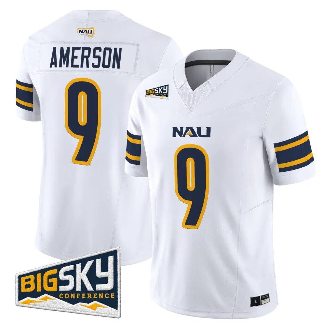 Archie Amerson Jersey #9 Northern Arizona Lumberjacks 2026 Vapor Stitched by My Store NCAA Football Jerseys