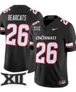 Bearcats Jersey #26 Cincinnati Bearcats 2026 Vapor Limited All Stitched by My Store NCAA Football Jerseys