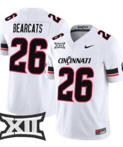 Bearcats Jersey #26 Cincinnati Bearcats 2026 Vapor Limited All Stitched 6 Bearcats Jersey #26 Cincinnati Bearcats 2026 Vapor Limited All Stitched by My Store NCAA Football Jerseys