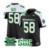 Braydin Ward Jersey #58 Marshall Thundering Herd Stitched by My Store NCAA Football Jerseys