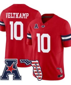 Caden Veltkamp Jersey #10 Florida Atlantic Owls 2026 Florida Patch Stitched 5 Caden Veltkamp Jersey #10 Florida Atlantic Owls 2026 Florida Patch Stitched by My Store NCAA Football Jerseys
