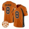Cam Coleman Jersey #8 Texas Longhorns 1990 Throwback 2026 Vapor Limited Stitched by My Store NCAA Football Jerseys