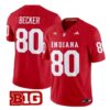Charlie Becker Jersey #80 Indiana Hoosiers 2026 Vapor Limited All Stitched Red by My Store NCAA Football Jerseys