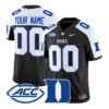 Custom_Duke_Blue_Devils_Jersey_Name_Number_2026_Vapor_All_Stitched_Black_Alter - Robert Henrys Custom Duke Blue Devils Jersey Name, Number 2026 Vapor All Stitched by My Store NCAA Football Jerseys