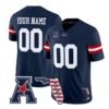 Custom Florida Atlantic Owls Jersey 2026 Florida Patch Vapor All Stitched by My Store NCAA Football Jerseys