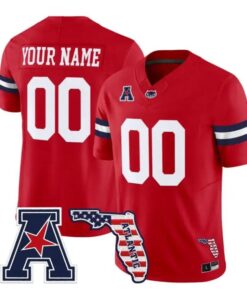 Custom Florida Atlantic Owls Jersey 2026 Florida Patch Vapor All Stitched by My Store NCAA Football Jerseys