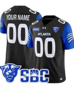 Custom Georgia State Panthers Jersey Name, Number 2026 Stitched by My Store NCAA Football Jerseys