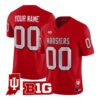 Custom Indiana Hoosiers Jersey 90s Throwback Indiana State Patch Stitched by My Store NCAA Football Jerseys