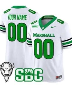 Custom Marshall Thundering Herd Jersey 2026 Vapor Stitched by My Store NCAA Football Jerseys