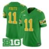 Dan Fouts Jersey #11 Oregon Ducks Mighty Oregon 2026 Stitched Green by My Store NCAA Football Jerseys
